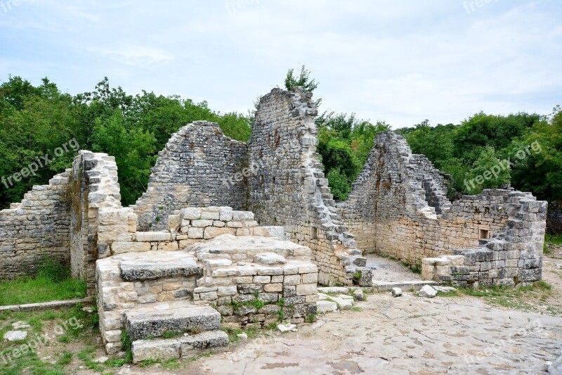 Vacations Abandoned Places Istria Free Photos