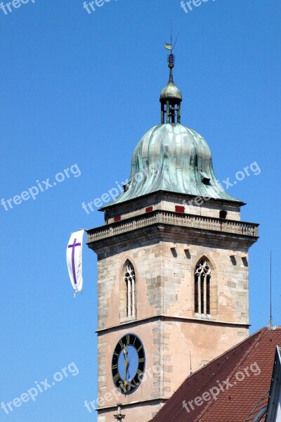 Nürtingen Steeple St Lawrence City Church