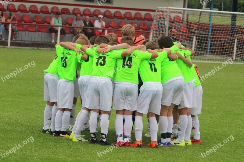 Football Younger Pupils Pupils Children Fk Celebrated Staškov