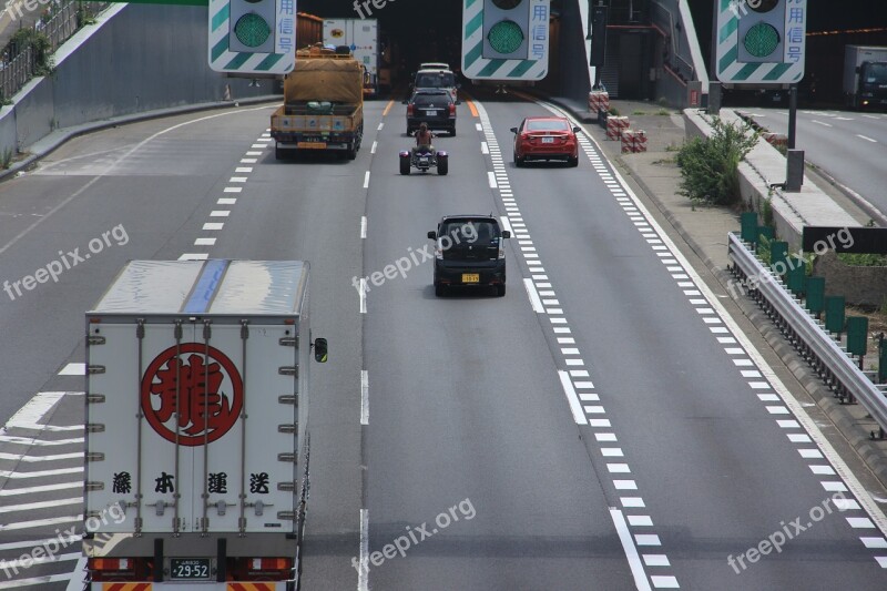 Tokyo Road Car Japan Traffic