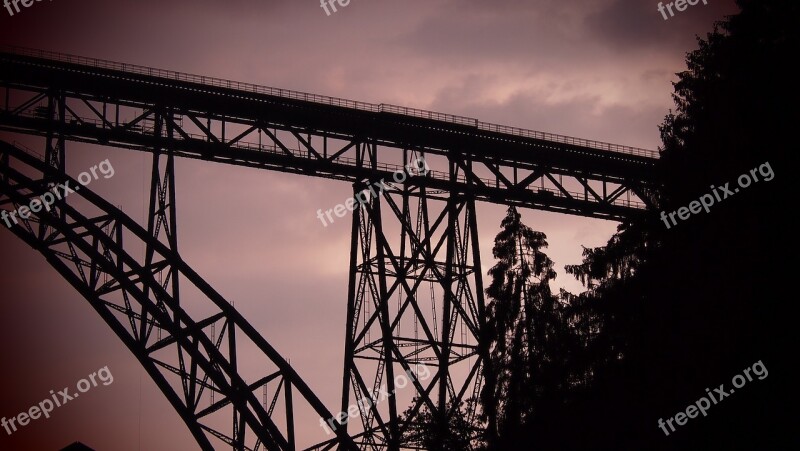 Müngsten Bridge Bridge Steel Structure Architecture Steel