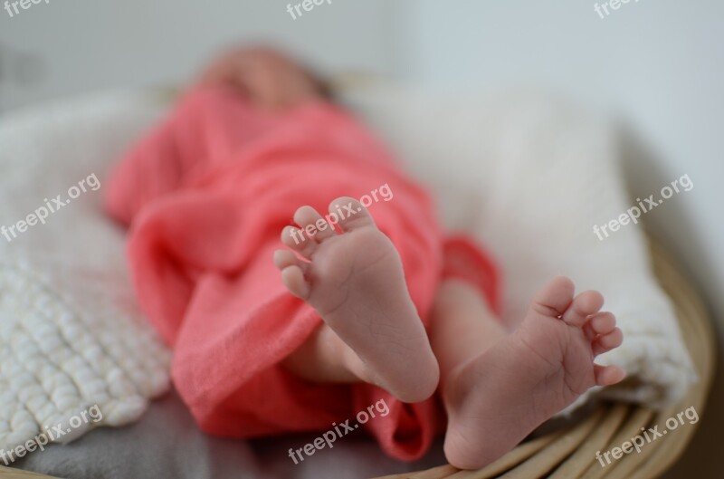 Newborn Relaxation Indoors Child People