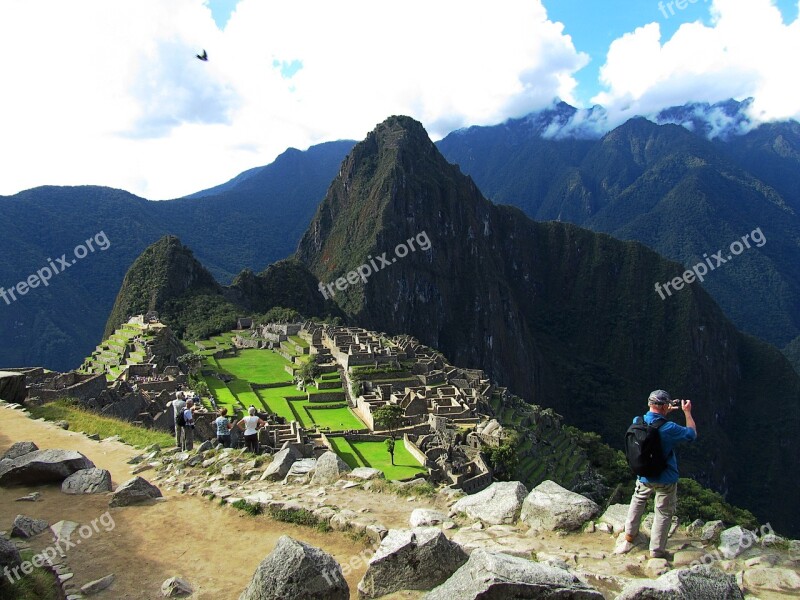 Machu Picchu Peru Inca Heritage Ruins