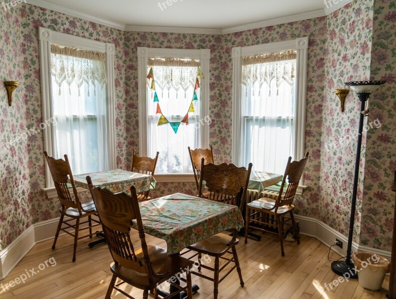 Breakfast Room Country Interior Design Dining Room Old Fashioned