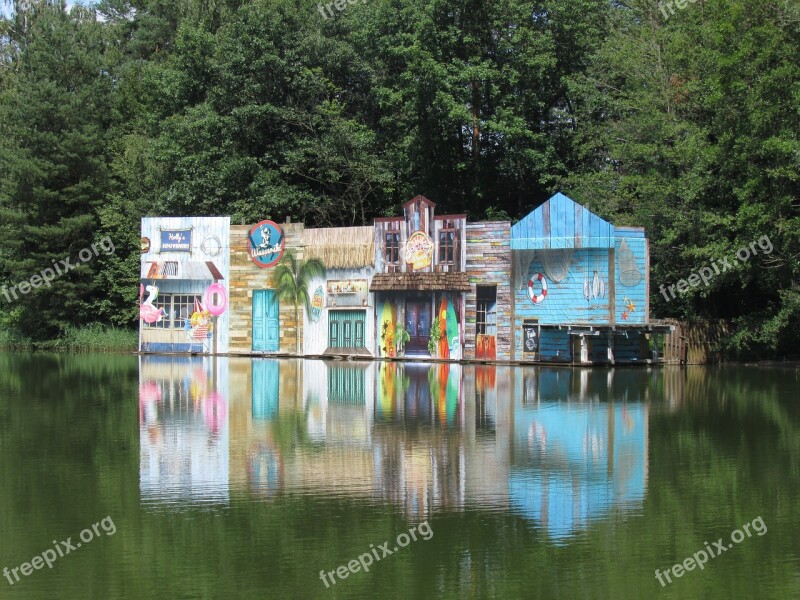 Water Lake Show Nature Landscape