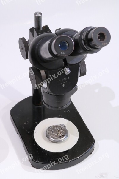 Microscope German Zeiss Jena Optic