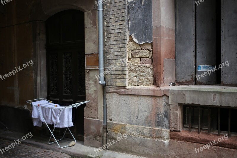 Decay Ruin Wall Brick Dilapidated