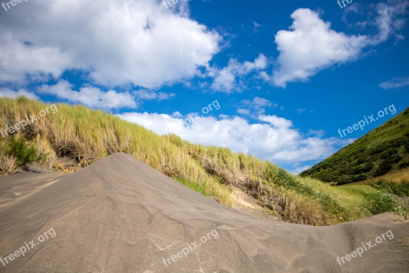 Nature Landscape Dunes Porto Pim Horta