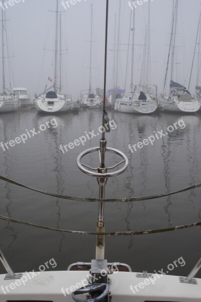 Haven Port Sailing Brittany France