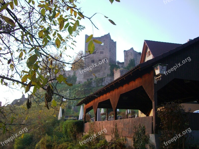 Schauenburg Oberkirch Ortenau Evening Light Free Photos