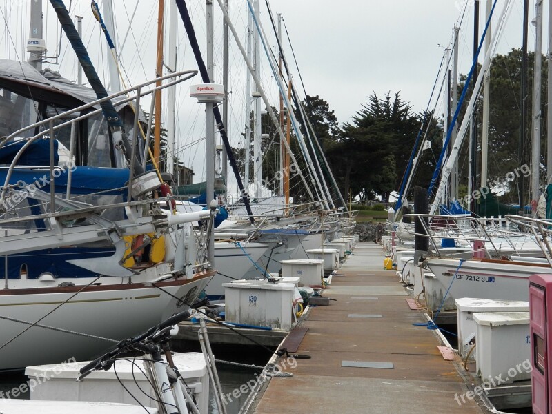 Pier Harbor Dock Water Boat