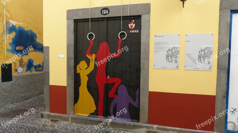 Madeira Funchal Doors Free Photos