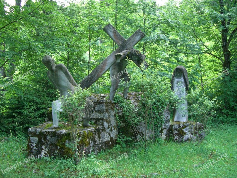 Füssen Allgäu Calvary Crossroads Group Figures