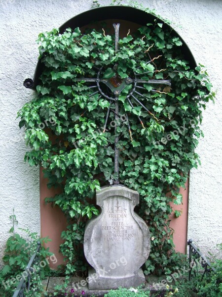 Allgäu Füssen Old Cemetery Wrought Iron Cross Free Photos