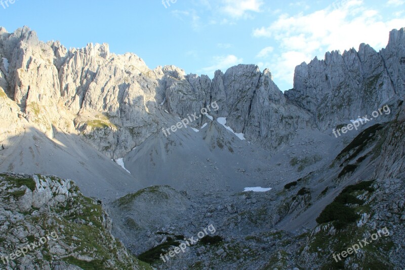 Wilderkaiser Mountains Alpine Kaiser Mountains Free Photos