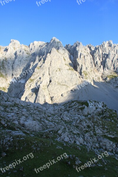 Mountains Wilderkaiser Alpine Kaiser Mountains Free Photos