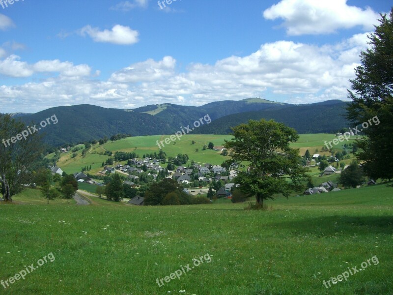 Hofsgrund Black Forest Feldberg View Free Photos