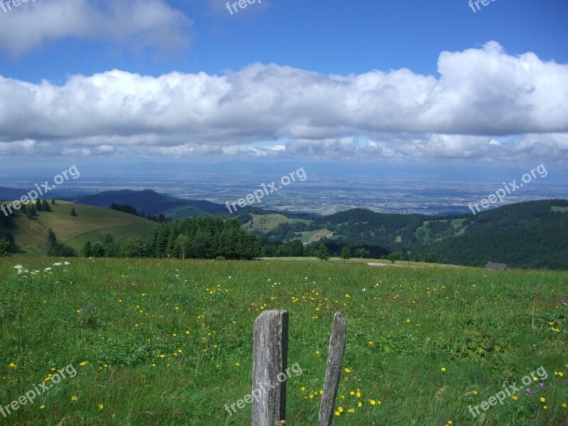 Dump Münstertal Rhine Valley Clouds Free Photos