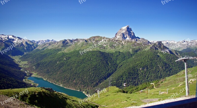 Pyrenees Mountains France Free Photos