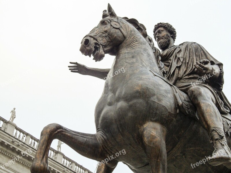 Rome Statue Roma Capitale Statues Horse