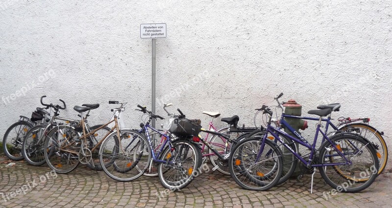 Bicycles Traffic Turn Off Free Photos