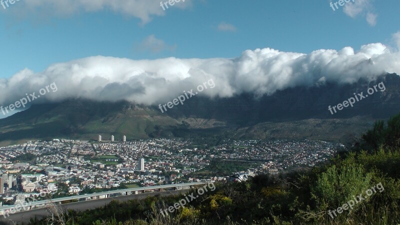 South Africa Cape Town Table Mountain Free Photos