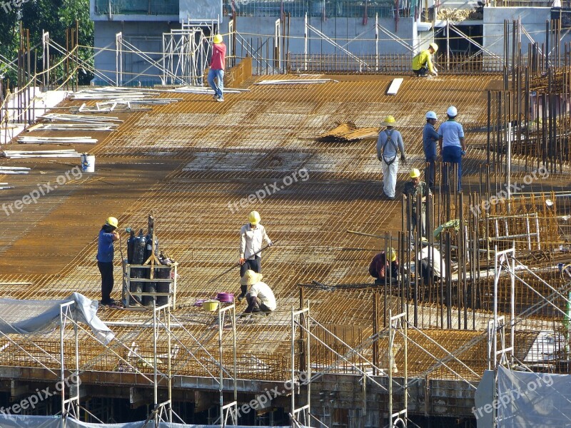 Construction Site Building Construction Helmet Architecture