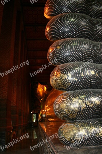 Buddha Feet Grand Palace Thailand Large