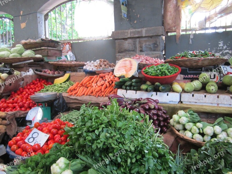 Market Market Stall Vegetables Tomatoes Mediterranean