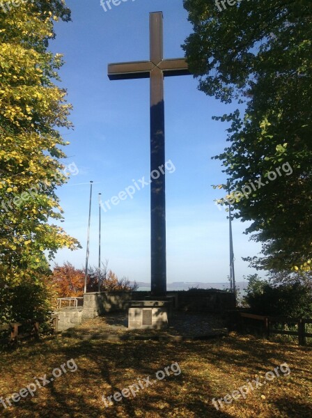 Church Cross Hülfensberg Religion Faith