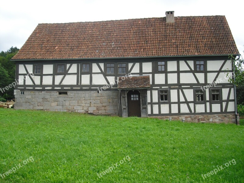 Farmhouse Fachwerkhaus Building Agriculture Museum House