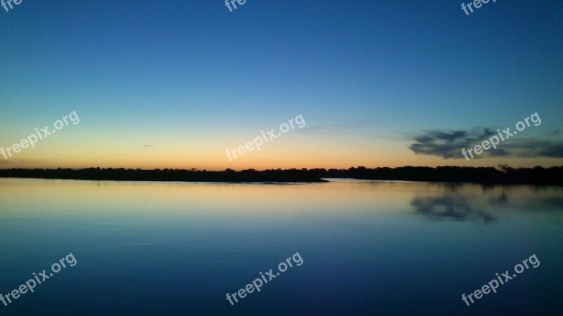 Landscape River Argentina Nature Parana Entre Rios