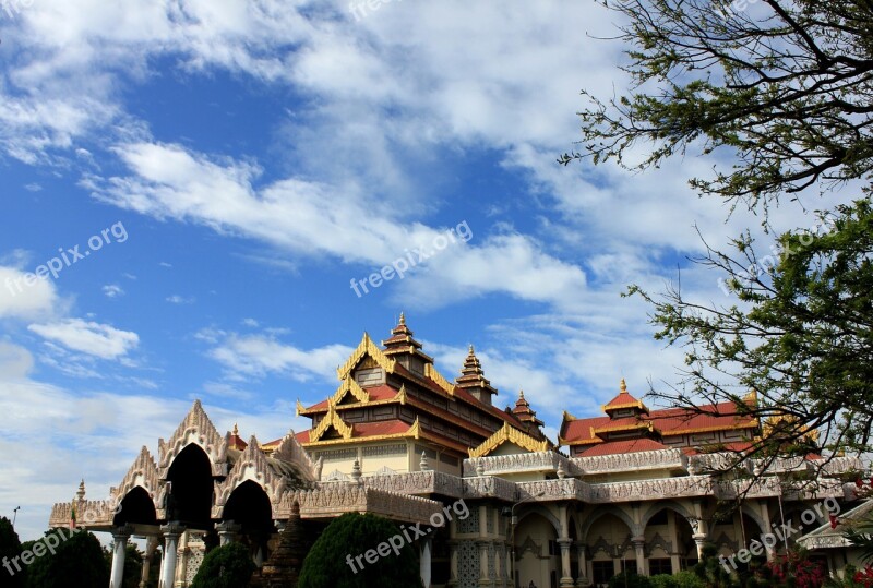 Blue Sky Museum Bagan Myanmar Burma