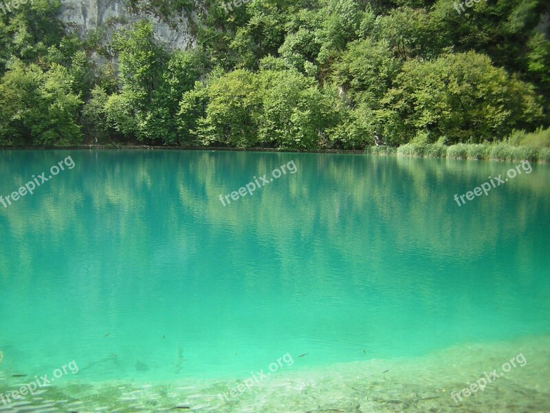 Croatia Lake Nature Water Recovery