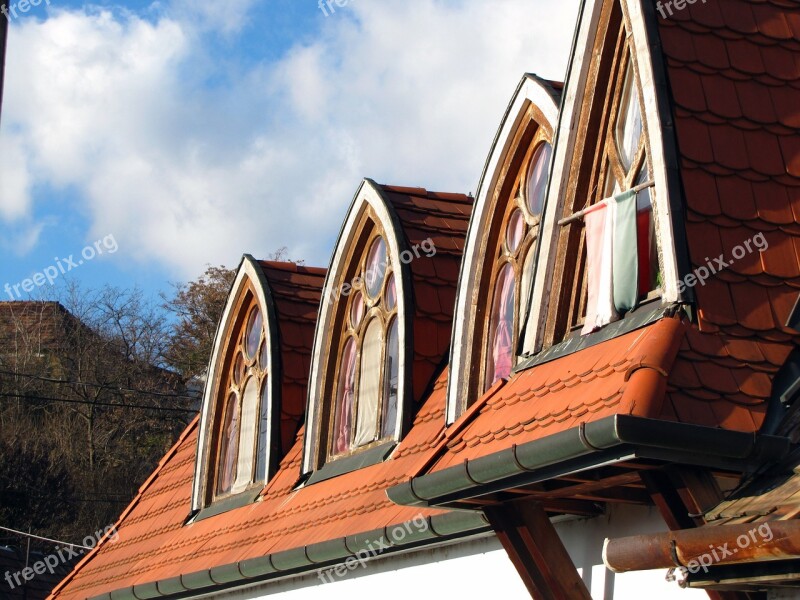 Windows Top Esztergom Architecture Free Photos