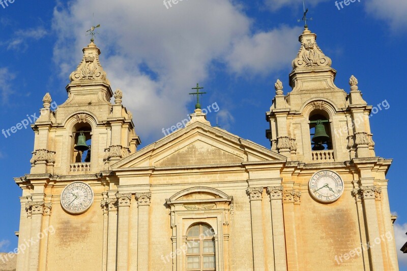 Church Steeple Christianity Clock Religion