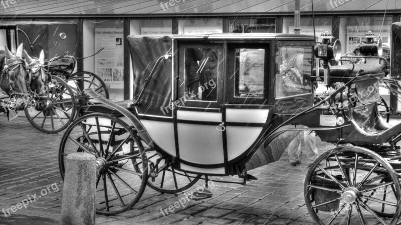 Car Chariot Four Of A Kind Cart Stagecoach