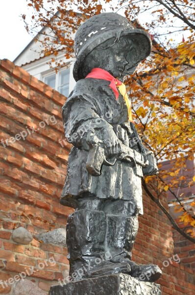 Monument The Second World War Monument To The Little Insurgent Warsaw Child