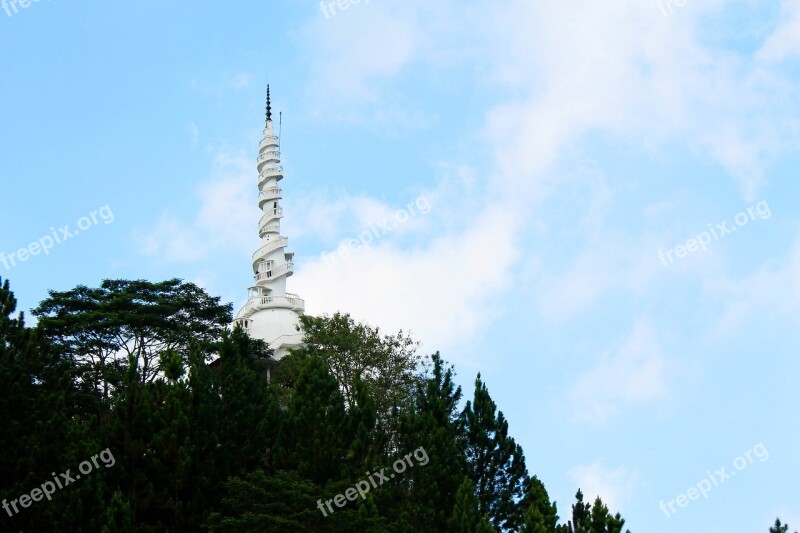 Gampola Ambuluwawa Tower Spiral Landscape