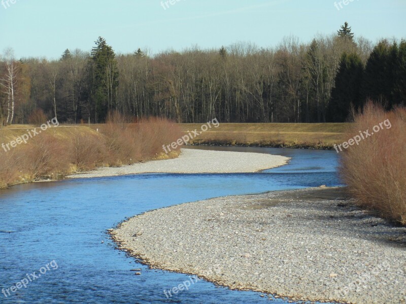 Tyrolean Ache Spring Overseas At The Chiemsee Chiemgau Upper Bavaria