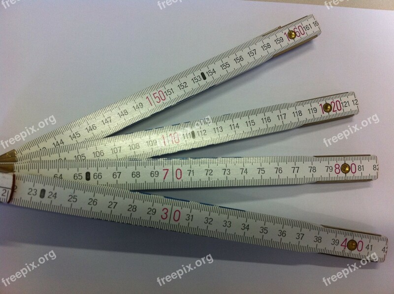 Folding Rule Measure Tape Measure Ruler Free Photos