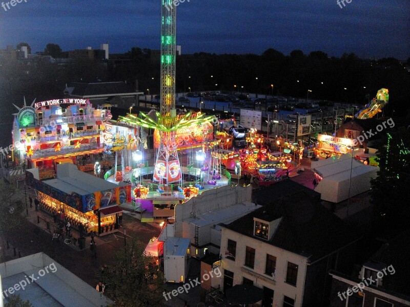 Funfair Night Summer Free Photos