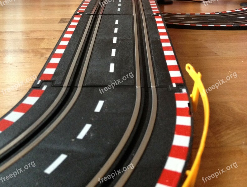 Racecourse Play Slot Car Toys Free Photos