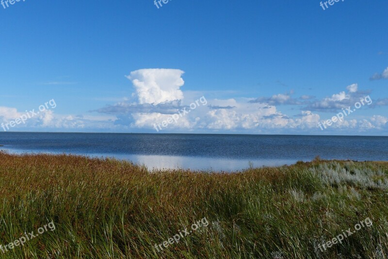 Cumulus Nimbus Clouds Sky Clouds Form Water