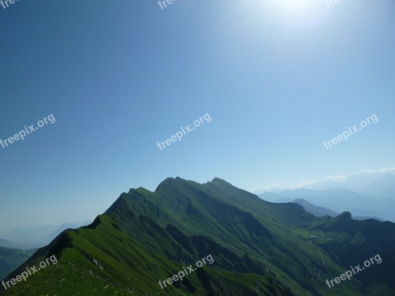 Brienz Rothor Bergtour Summer Alpine Alpine Panorama