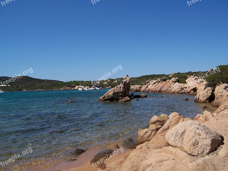 La Maddalena Sea Sardinia Free Photos