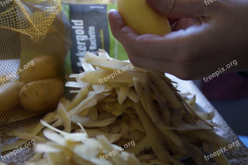 Peel Potatoes Peel Cook Kitchen Potato Peeler