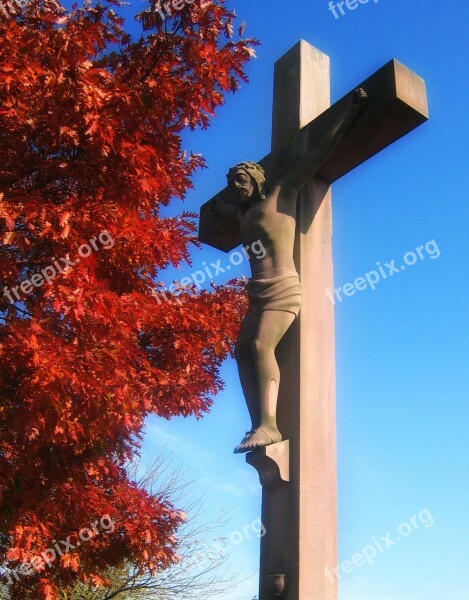 Crucified Crucifixion Cross Jesus Christian