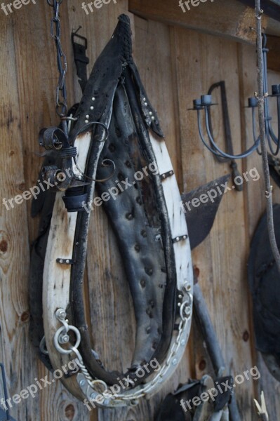 Pointed Collar Collar Horse Work Harness Pferdearbeit Dishes