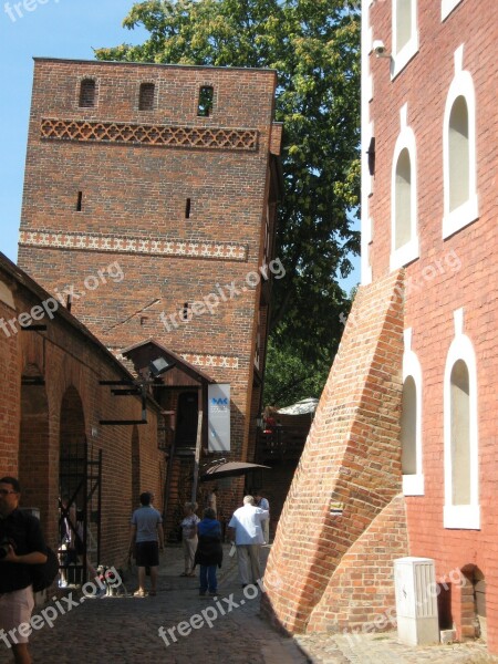 The Leaning Tower Monument The Old Town Toruń Free Photos